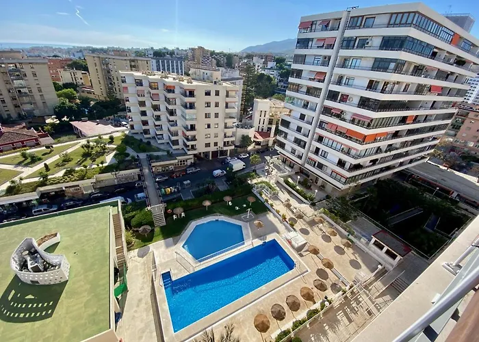 Apartmán La Nogalera Vistas Modern 3Bed 2 Bath With Seaviews And Private Parking By Namaste Elite Torremolinos